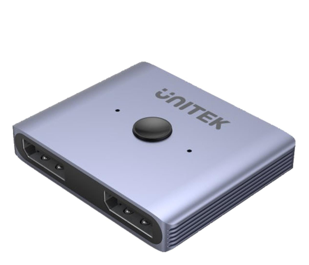 UNITEK Dwukierunkowy przełącznik DP 1.4 8K 2-na-1 V1609A - 1107923 - zdjęcie